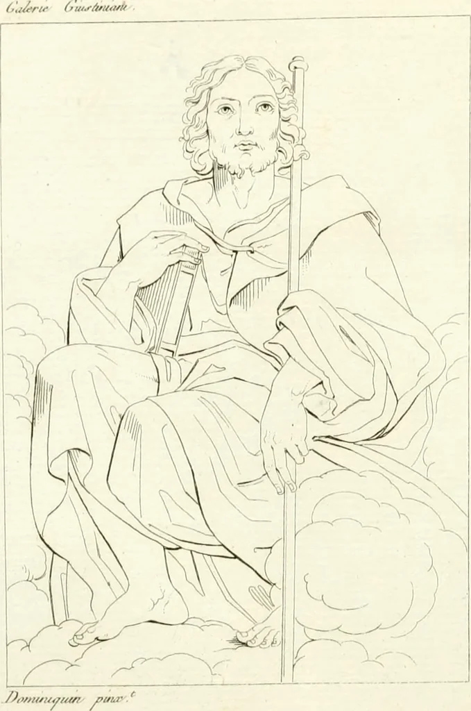 An illustration from Galerie Giustiniani; ou, Catalogue figuré des tableaux de cette célèbre Galerie, 1812, leaf 155