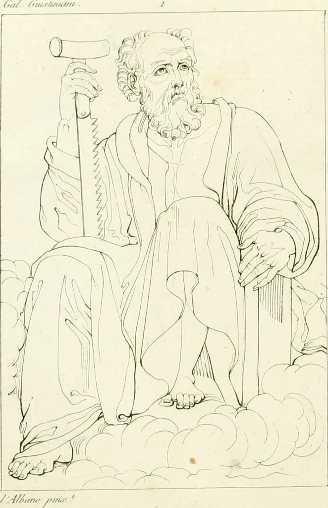 An illustration from Galerie Giustiniani; ou, Catalogue figuré des tableaux de cette célèbre Galerie, 1812, leaf 159