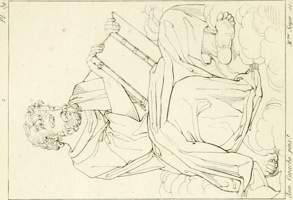 An illustration from Galerie Giustiniani; ou, Catalogue figuré des tableaux de cette célèbre Galerie, 1812, leaf 167
