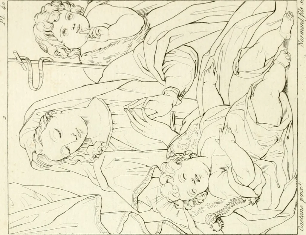 An illustration from Galerie Giustiniani; ou, Catalogue figuré des tableaux de cette célèbre Galerie, 1812, leaf 171