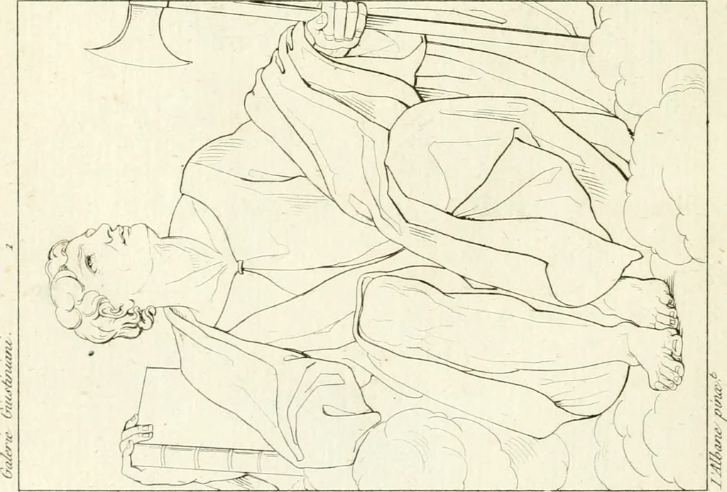 An illustration from Galerie Giustiniani; ou, Catalogue figuré des tableaux de cette célèbre Galerie, 1812, leaf 171