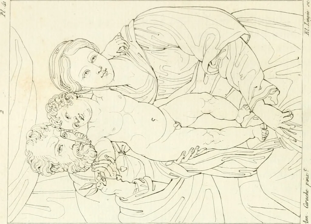 An illustration from Galerie Giustiniani; ou, Catalogue figuré des tableaux de cette célèbre Galerie, 1812, leaf 175