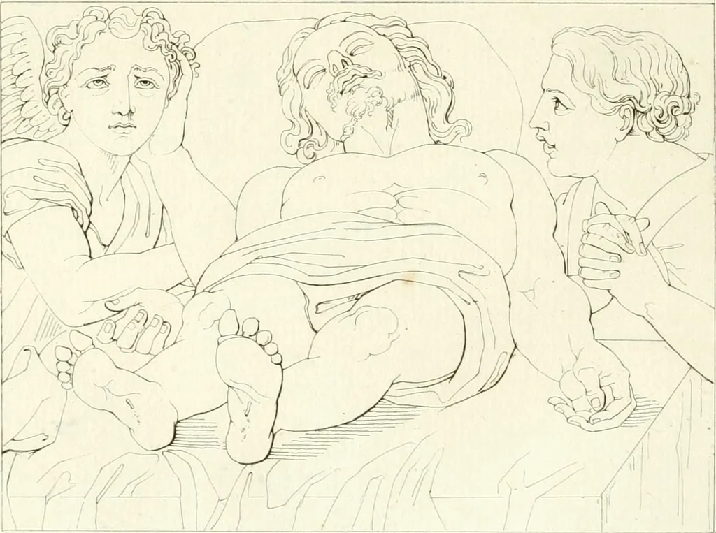 An illustration from Galerie Giustiniani; ou, Catalogue figuré des tableaux de cette célèbre Galerie, 1812, leaf 195