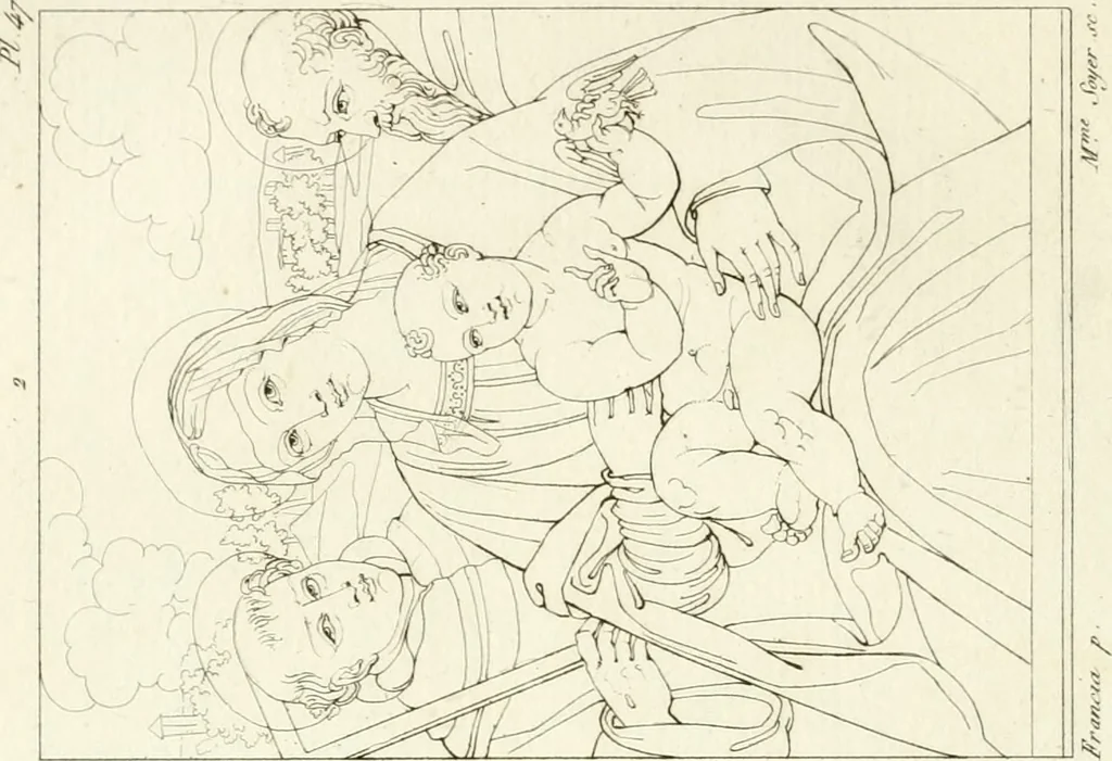 An illustration from Galerie Giustiniani; ou, Catalogue figuré des tableaux de cette célèbre Galerie, 1812, leaf 199