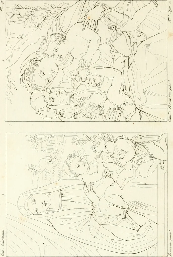 An illustration from Galerie Giustiniani; ou, Catalogue figuré des tableaux de cette célèbre Galerie, 1812, leaf 203
