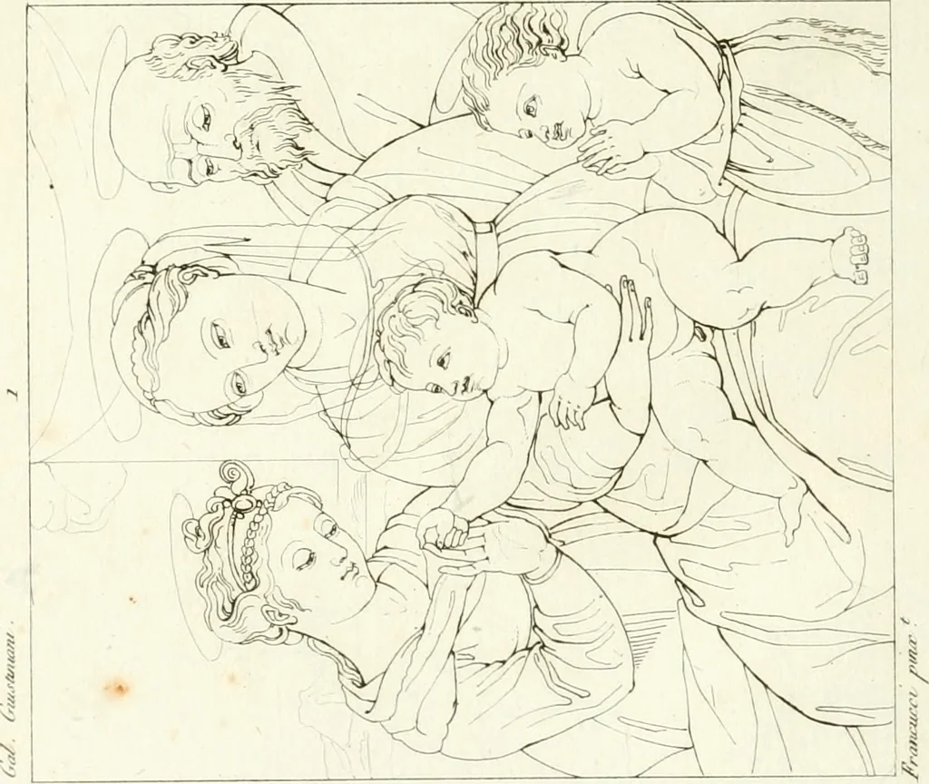 An illustration from Galerie Giustiniani; ou, Catalogue figuré des tableaux de cette célèbre Galerie, 1812, leaf 207