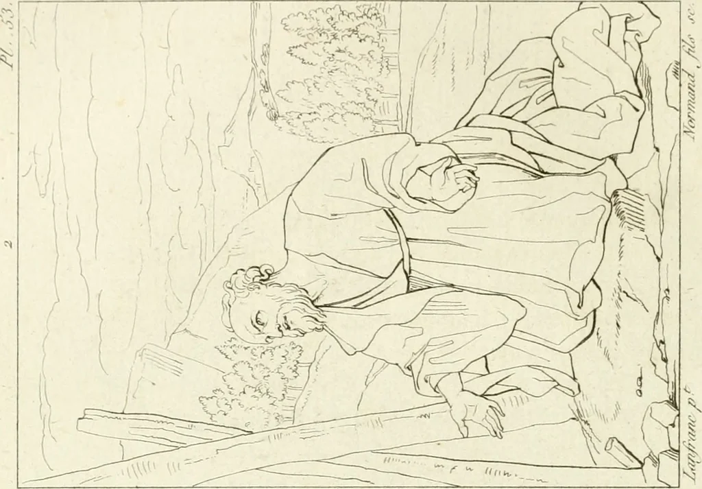 An illustration from Galerie Giustiniani; ou, Catalogue figuré des tableaux de cette célèbre Galerie, 1812, leaf 221