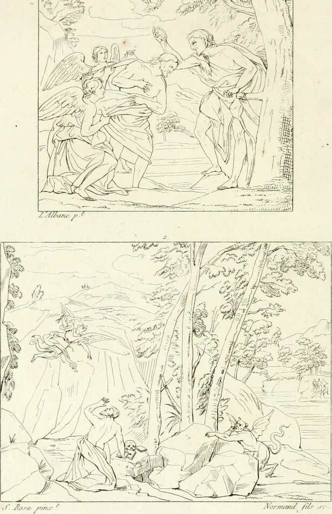 An illustration from Galerie Giustiniani; ou, Catalogue figuré des tableaux de cette célèbre Galerie, 1812, leaf 225