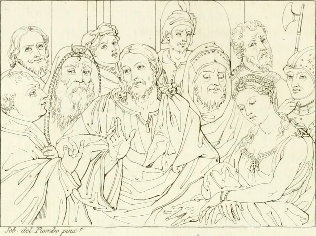 An illustration from Galerie Giustiniani; ou, Catalogue figuré des tableaux de cette célèbre Galerie, 1812, leaf 229