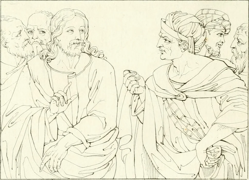 An illustration from Galerie Giustiniani; ou, Catalogue figuré des tableaux de cette célèbre Galerie, 1812, leaf 229