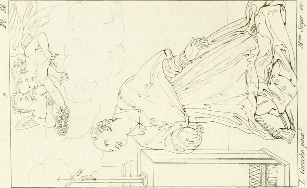 An illustration from Galerie Giustiniani; ou, Catalogue figuré des tableaux de cette célèbre Galerie, 1812, leaf 233