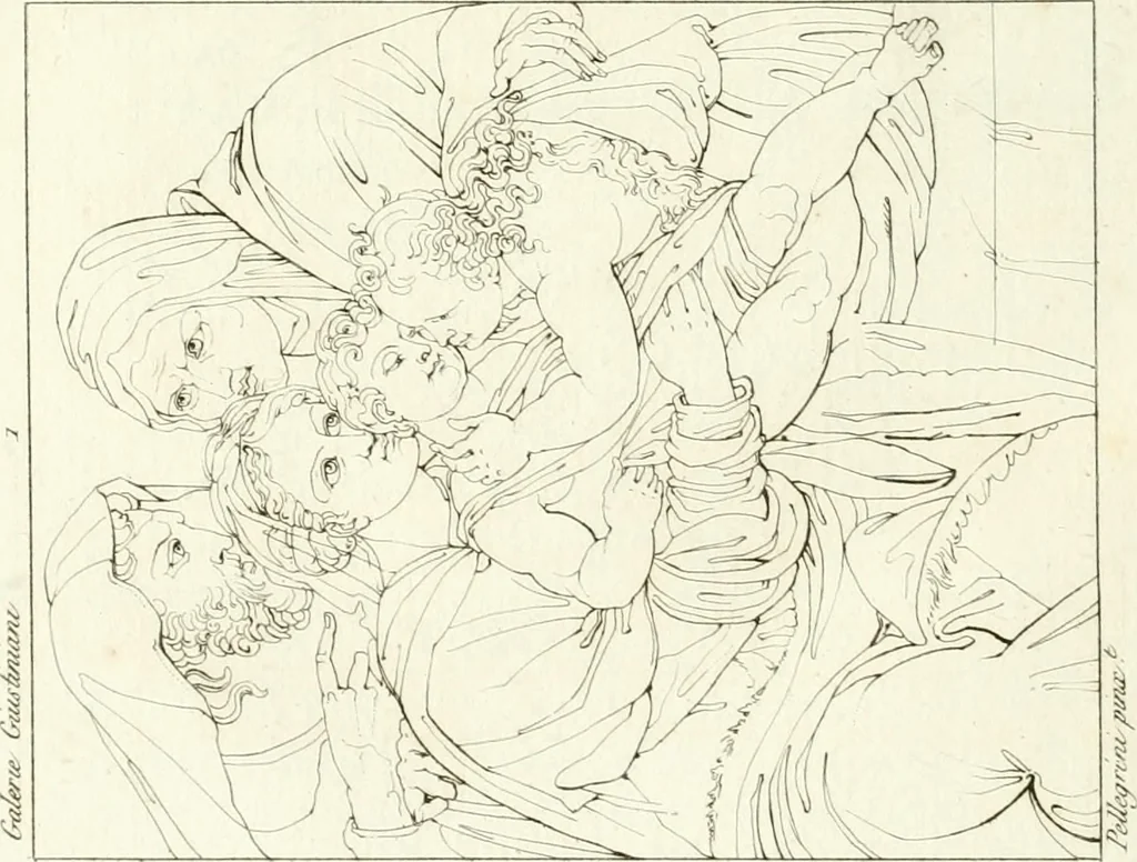 An illustration from Galerie Giustiniani; ou, Catalogue figuré des tableaux de cette célèbre Galerie, 1812, leaf 233