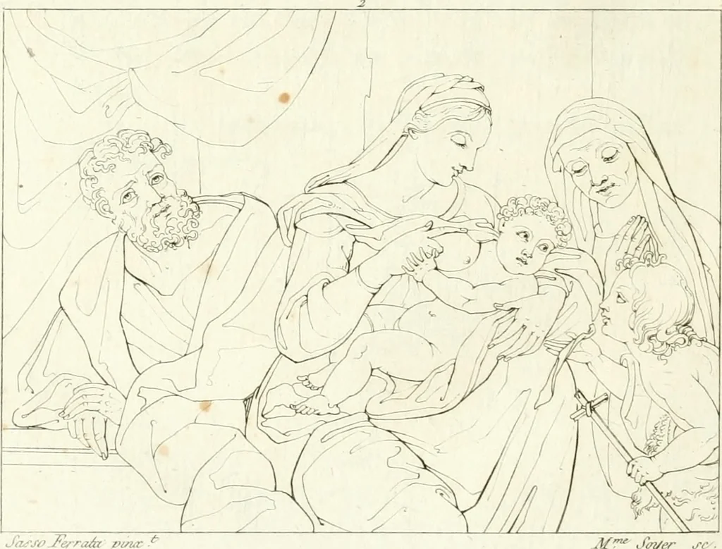 An illustration from Galerie Giustiniani; ou, Catalogue figuré des tableaux de cette célèbre Galerie, 1812, leaf 237