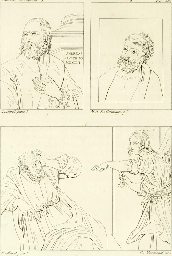 An illustration from Galerie Giustiniani; ou, Catalogue figuré des tableaux de cette célèbre Galerie, 1812, leaf 241