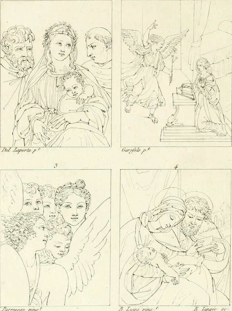 An illustration from Galerie Giustiniani; ou, Catalogue figuré des tableaux de cette célèbre Galerie, 1812, leaf 249