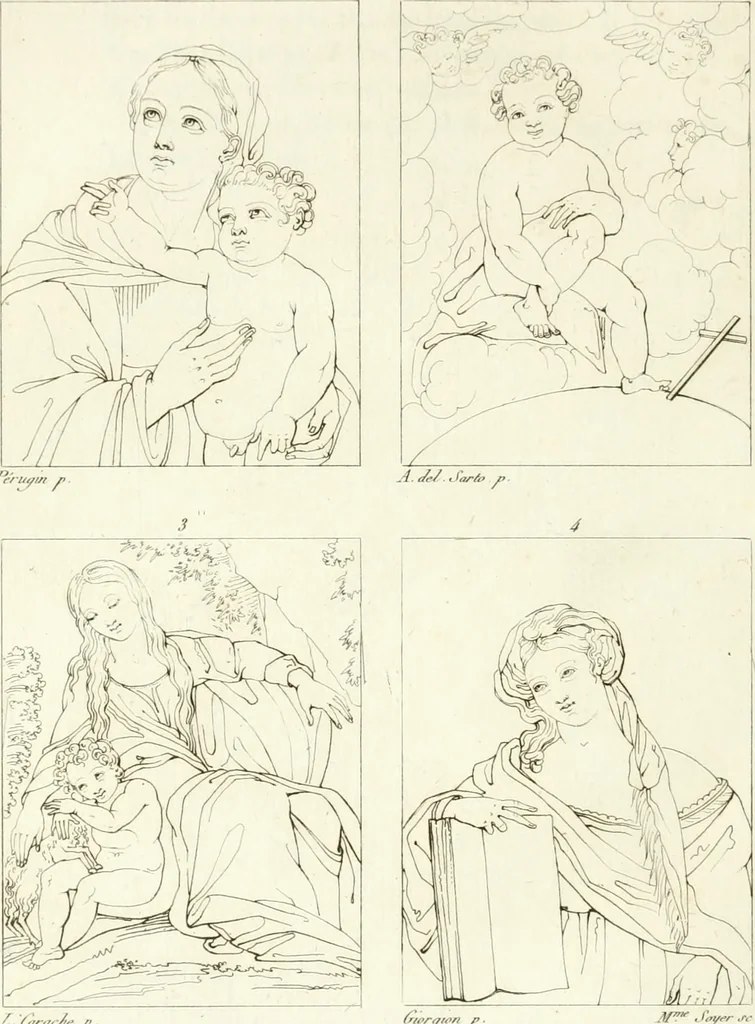 An illustration from Galerie Giustiniani; ou, Catalogue figuré des tableaux de cette célèbre Galerie, 1812, leaf 253