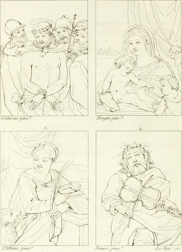 An illustration from Galerie Giustiniani; ou, Catalogue figuré des tableaux de cette célèbre Galerie, 1812, leaf 261