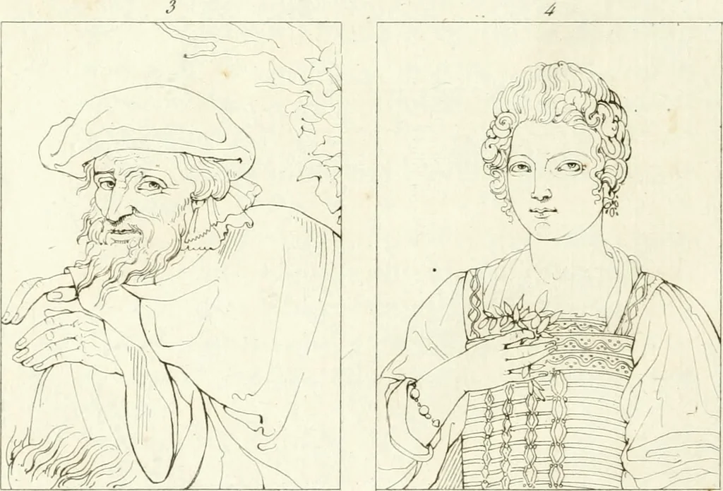 An illustration from Galerie Giustiniani; ou, Catalogue figuré des tableaux de cette célèbre Galerie, 1812, leaf 265