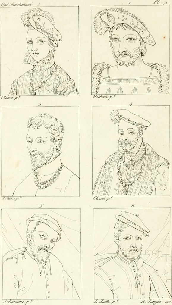 An illustration from Galerie Giustiniani; ou, Catalogue figuré des tableaux de cette célèbre Galerie, 1812, leaf 293