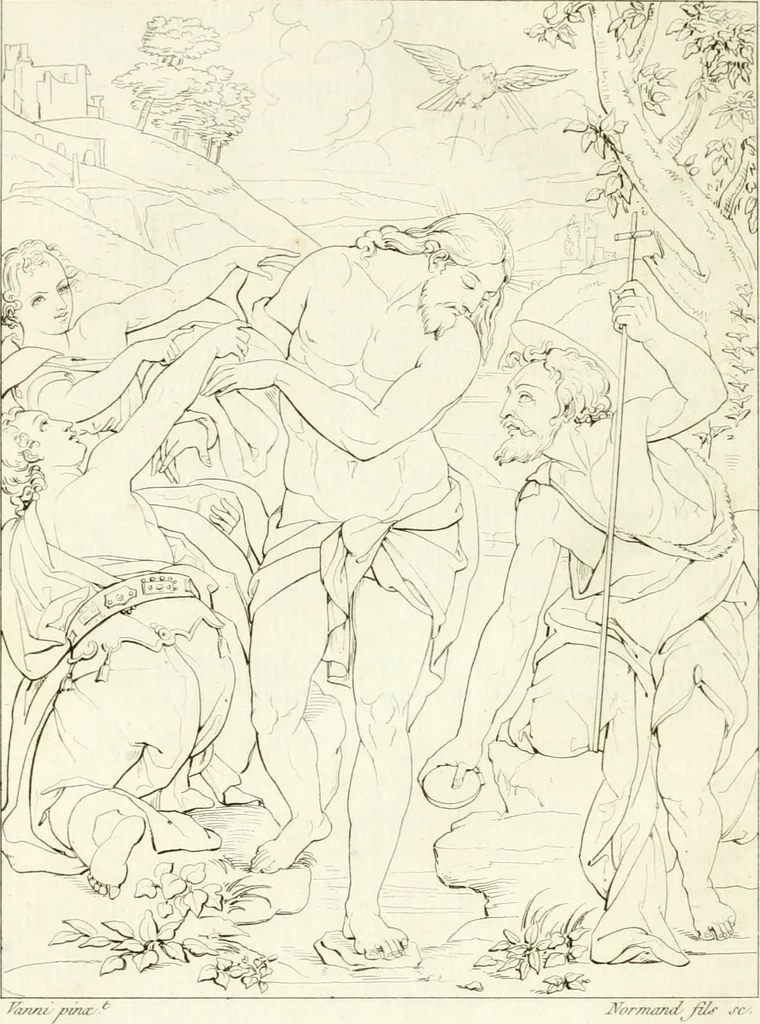An illustration from Galerie Giustiniani; ou, Catalogue figuré des tableaux de cette célèbre Galerie, 1812, leaf 31