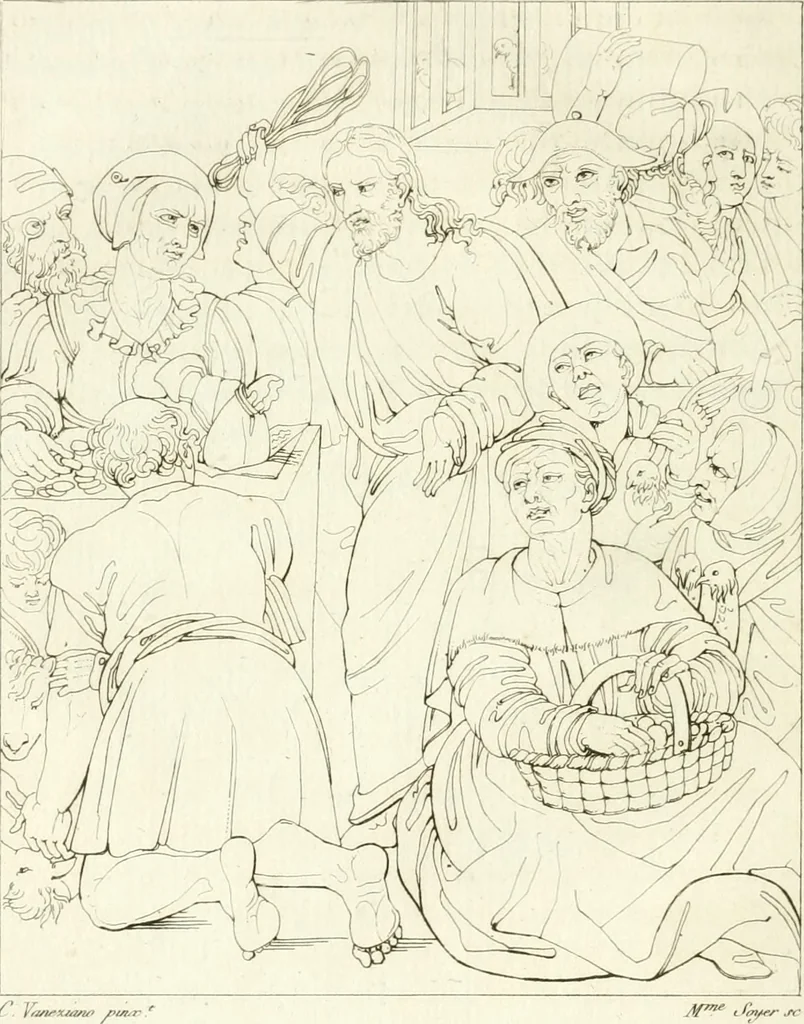 An illustration from Galerie Giustiniani; ou, Catalogue figuré des tableaux de cette célèbre Galerie, 1812, leaf 35