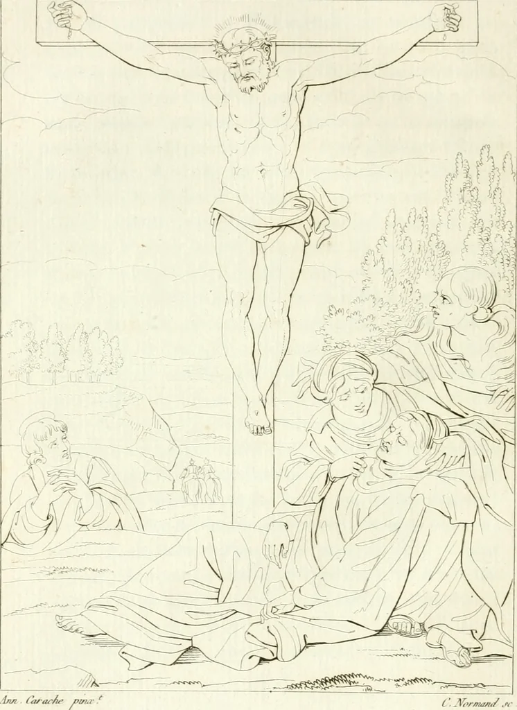An illustration from Galerie Giustiniani; ou, Catalogue figuré des tableaux de cette célèbre Galerie, 1812, leaf 51