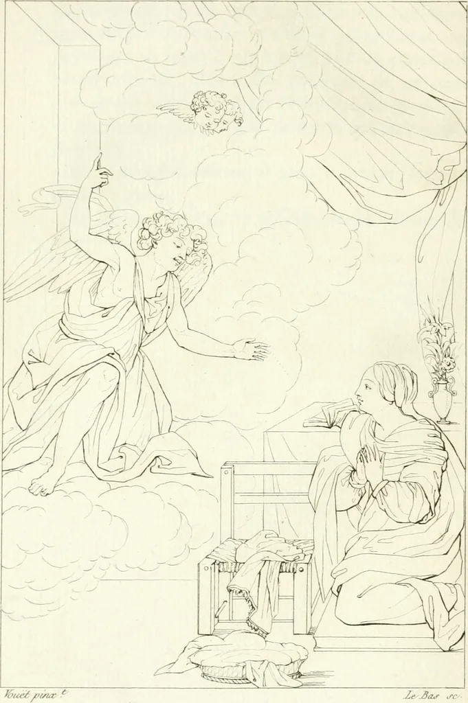 An illustration from Galerie Giustiniani; ou, Catalogue figuré des tableaux de cette célèbre Galerie, 1812, leaf 83