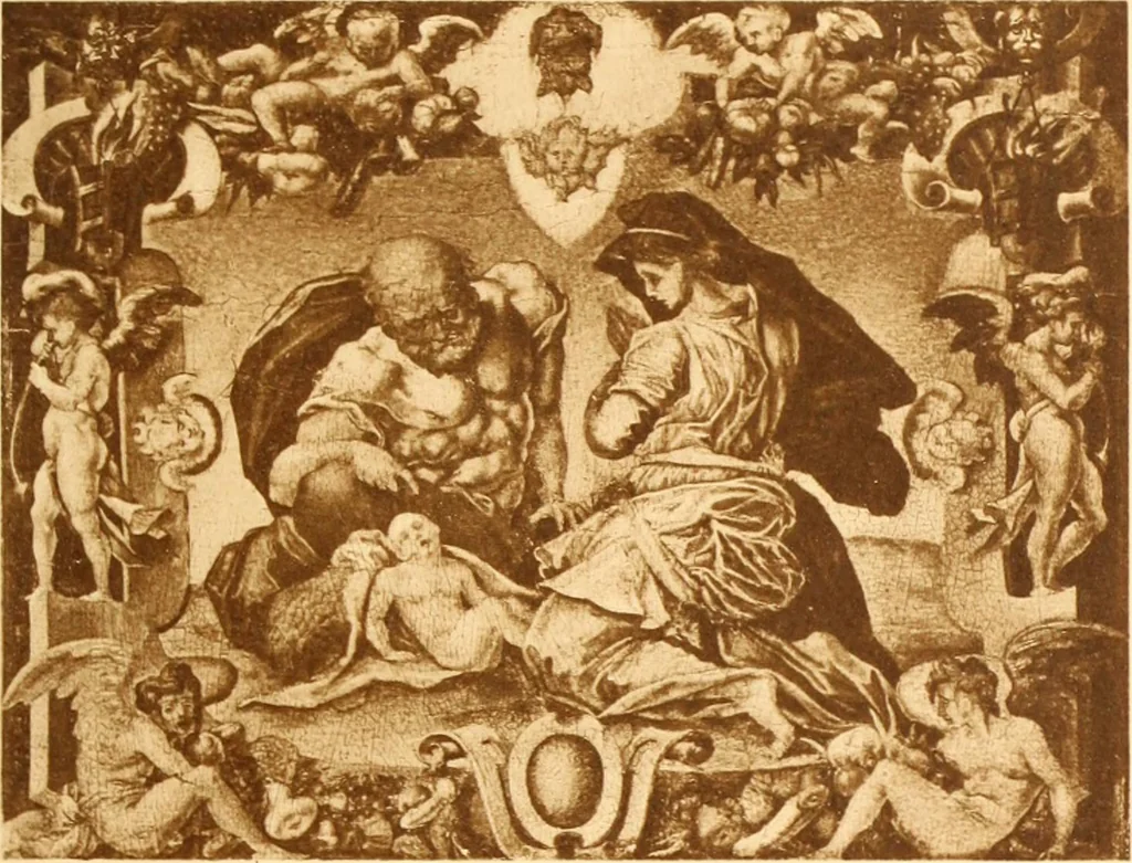 An illustration from Galerie Henneberg, Zürich ... : Auktion in München in der Galerie Helbing, 1903, leaf 18