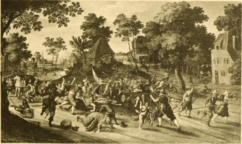 An illustration from Galerie Henneberg, Zürich ... : Auktion in München in der Galerie Helbing, 1903, leaf 34