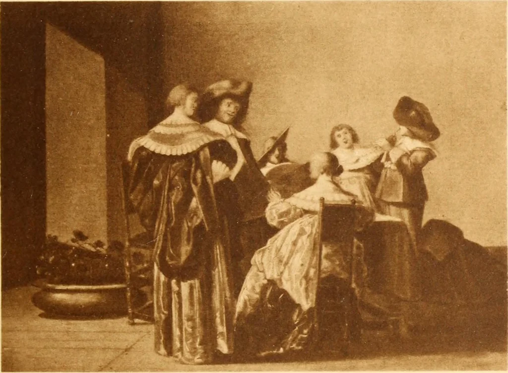 An illustration from Galerie Henneberg, Zürich ... : Auktion in München in der Galerie Helbing, 1903, leaf 36