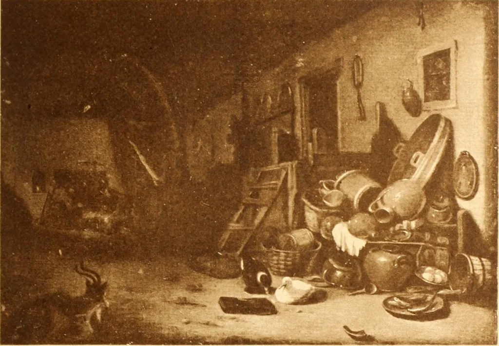 An illustration from Galerie Henneberg, Zürich ... : Auktion in München in der Galerie Helbing, 1903, leaf 42