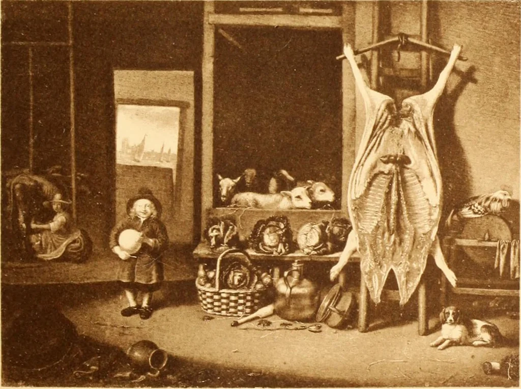 An illustration from Galerie Henneberg, Zürich ... : Auktion in München in der Galerie Helbing, 1903, leaf 42