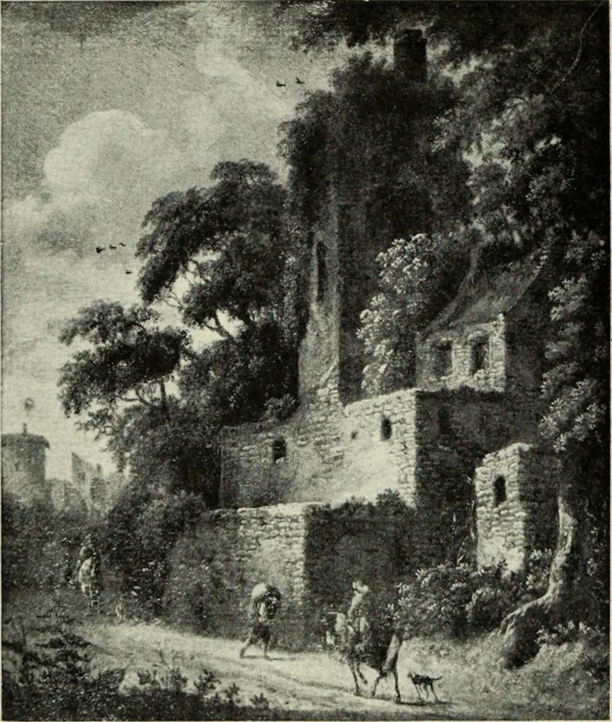 An illustration from Galerie v Rudolfin, 1913, leaf 117