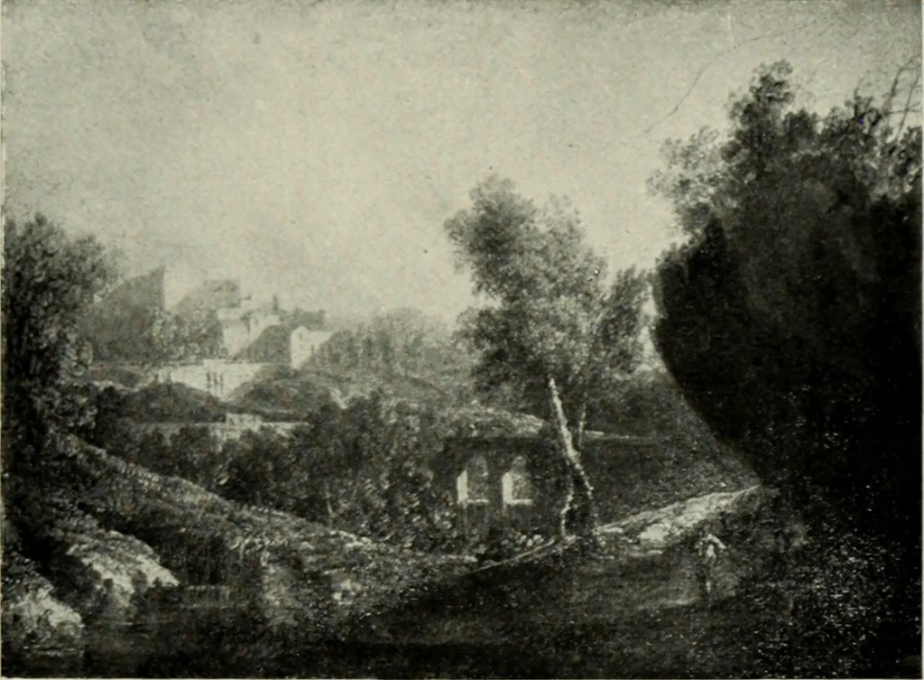 An illustration from Galerie v Rudolfin, 1913, leaf 124