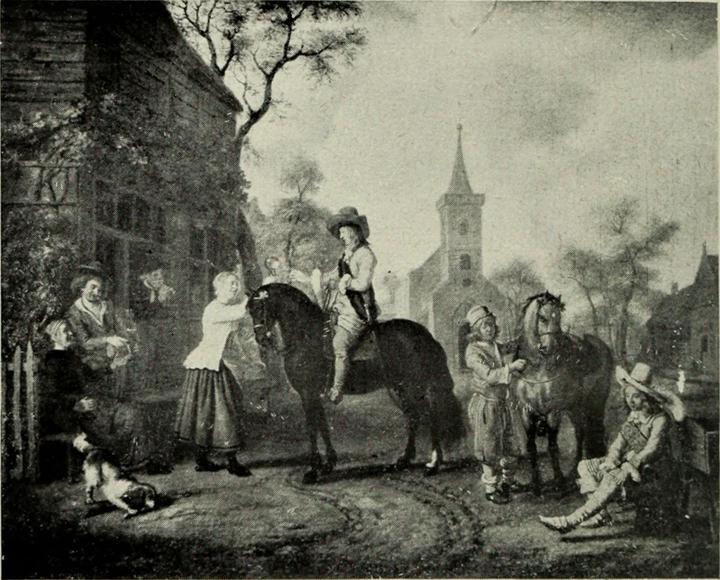An illustration from Galerie v Rudolfin, 1913, leaf 127