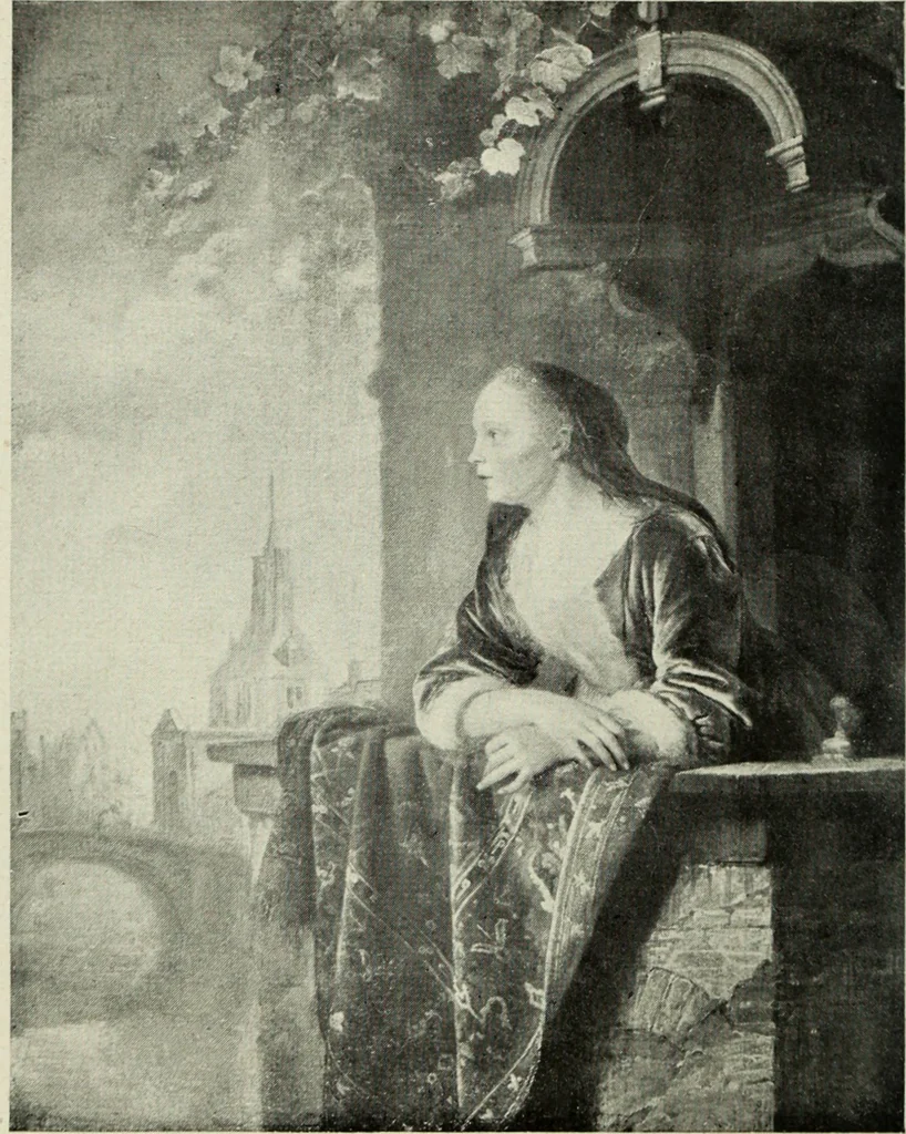 An illustration from Galerie v Rudolfin, 1913, leaf 129