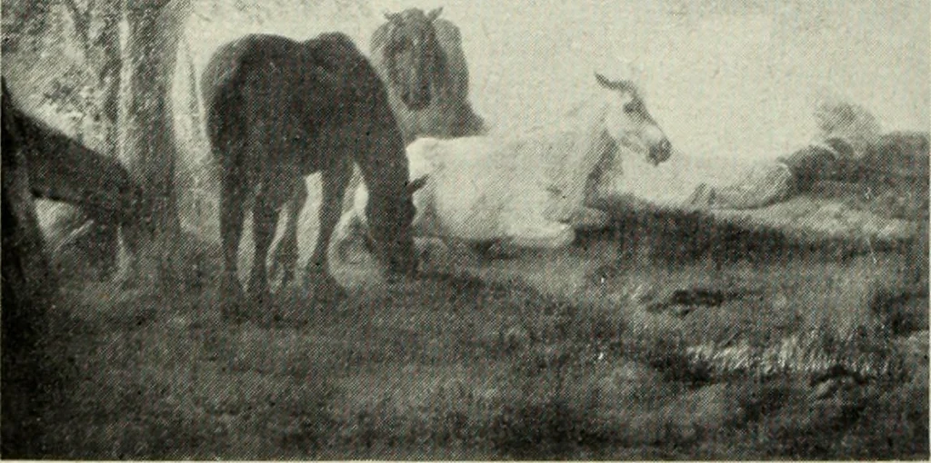 An illustration from Galerie v Rudolfin, 1913, leaf 133