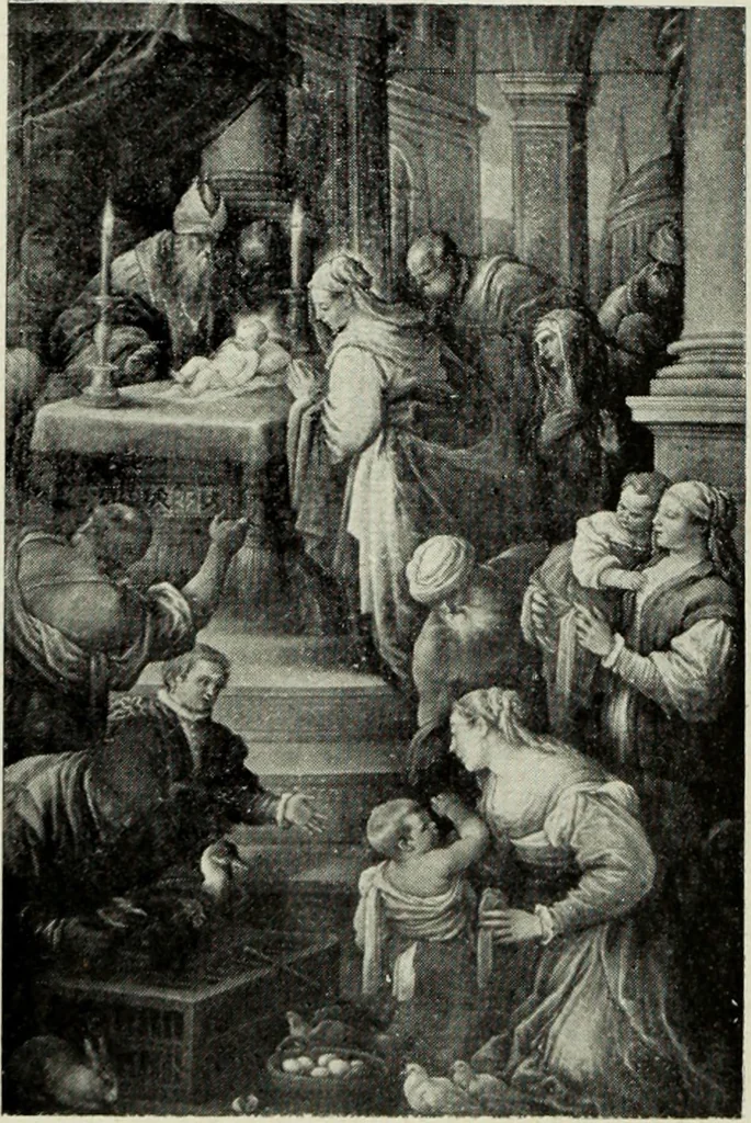 An illustration from Galerie v Rudolfin, 1913, leaf 137