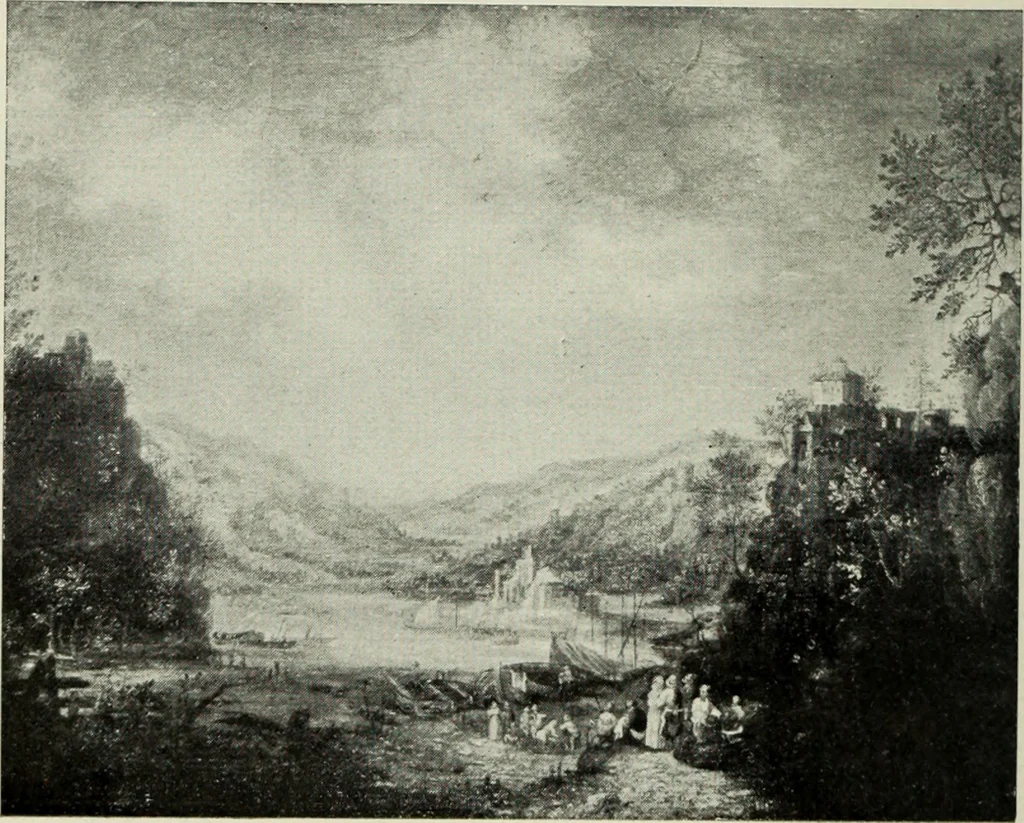 An illustration from Galerie v Rudolfin, 1913, leaf 149