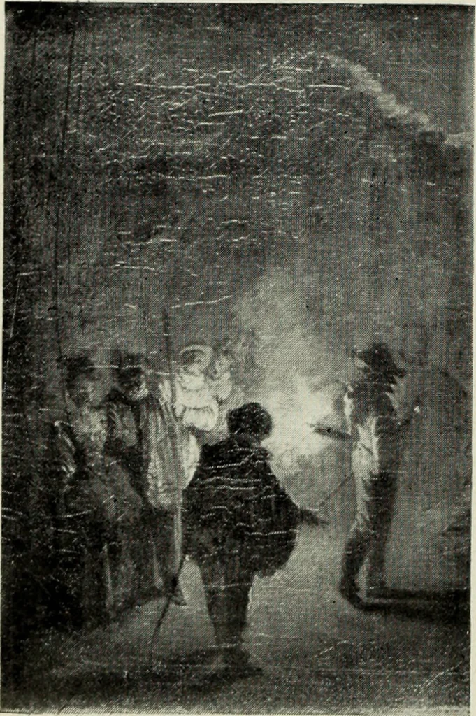 An illustration from Galerie v Rudolfin, 1913, leaf 153