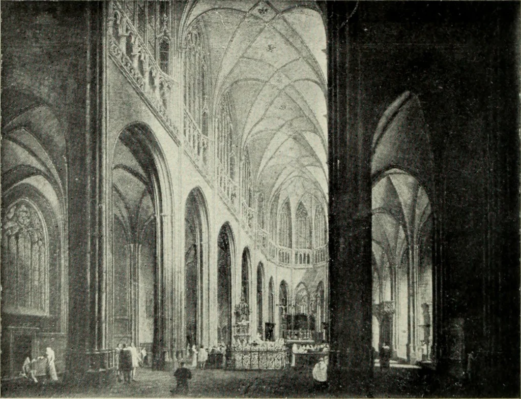 An illustration from Galerie v Rudolfin, 1913, leaf 163