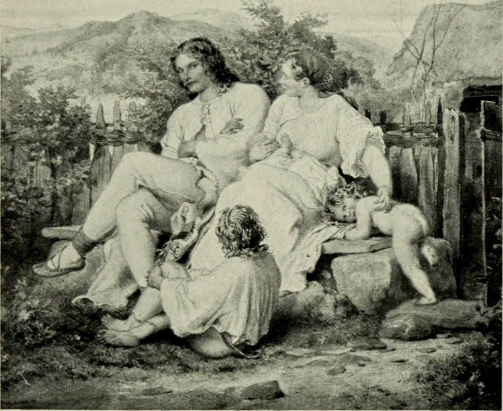 An illustration from Galerie v Rudolfin, 1913, leaf 170