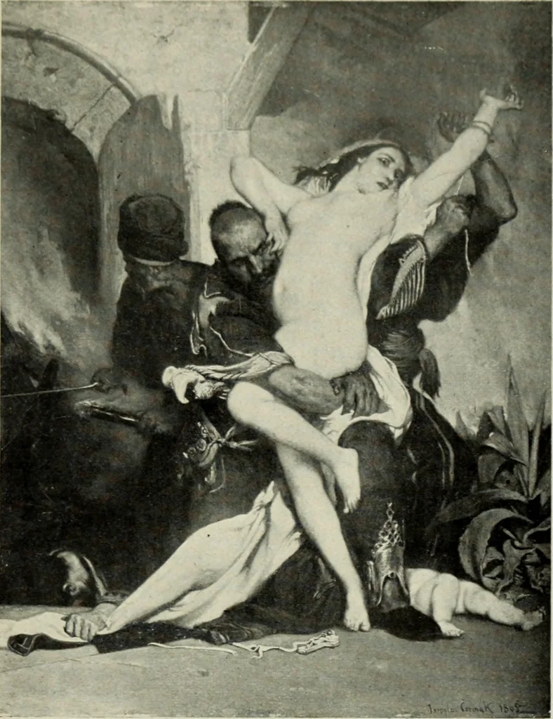 An illustration from Galerie v Rudolfin, 1913, leaf 172