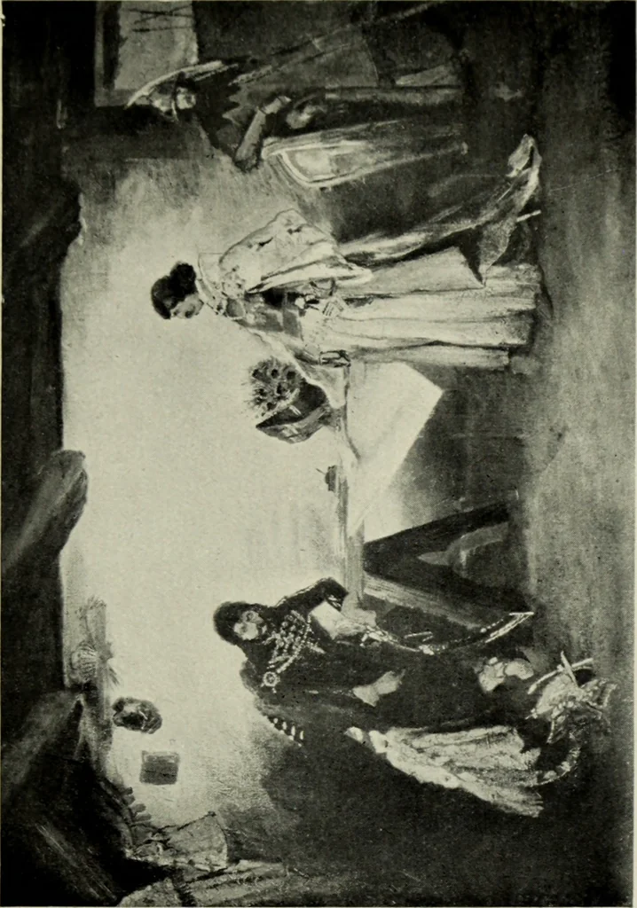 An illustration from Galerie v Rudolfin, 1913, leaf 174