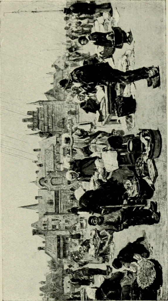 An illustration from Galerie v Rudolfin, 1913, leaf 184