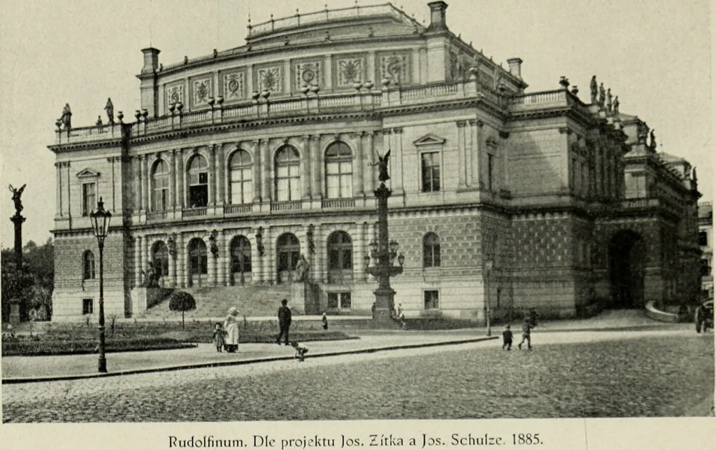 An illustration from Galerie v Rudolfin, 1913, leaf 26