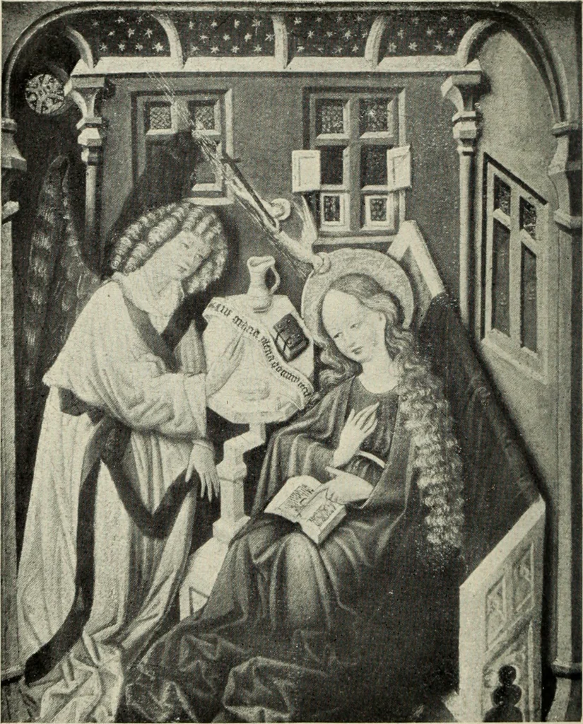 An illustration from Galerie v Rudolfin, 1913, leaf 45