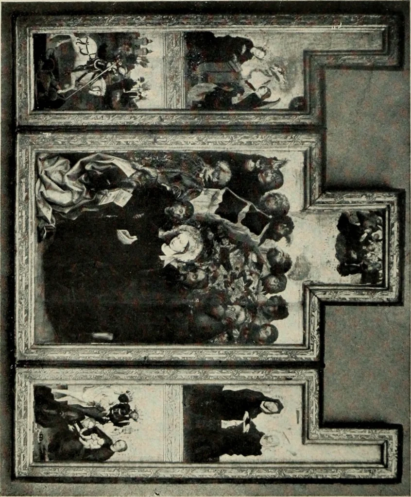 An illustration from Galerie v Rudolfin, 1913, leaf 47