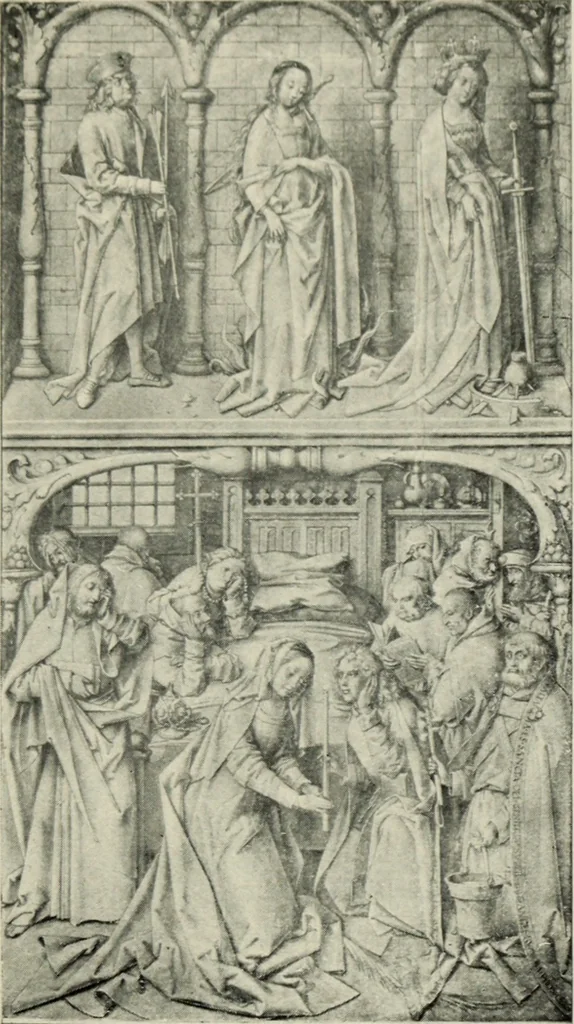An illustration from Galerie v Rudolfin, 1913, leaf 50