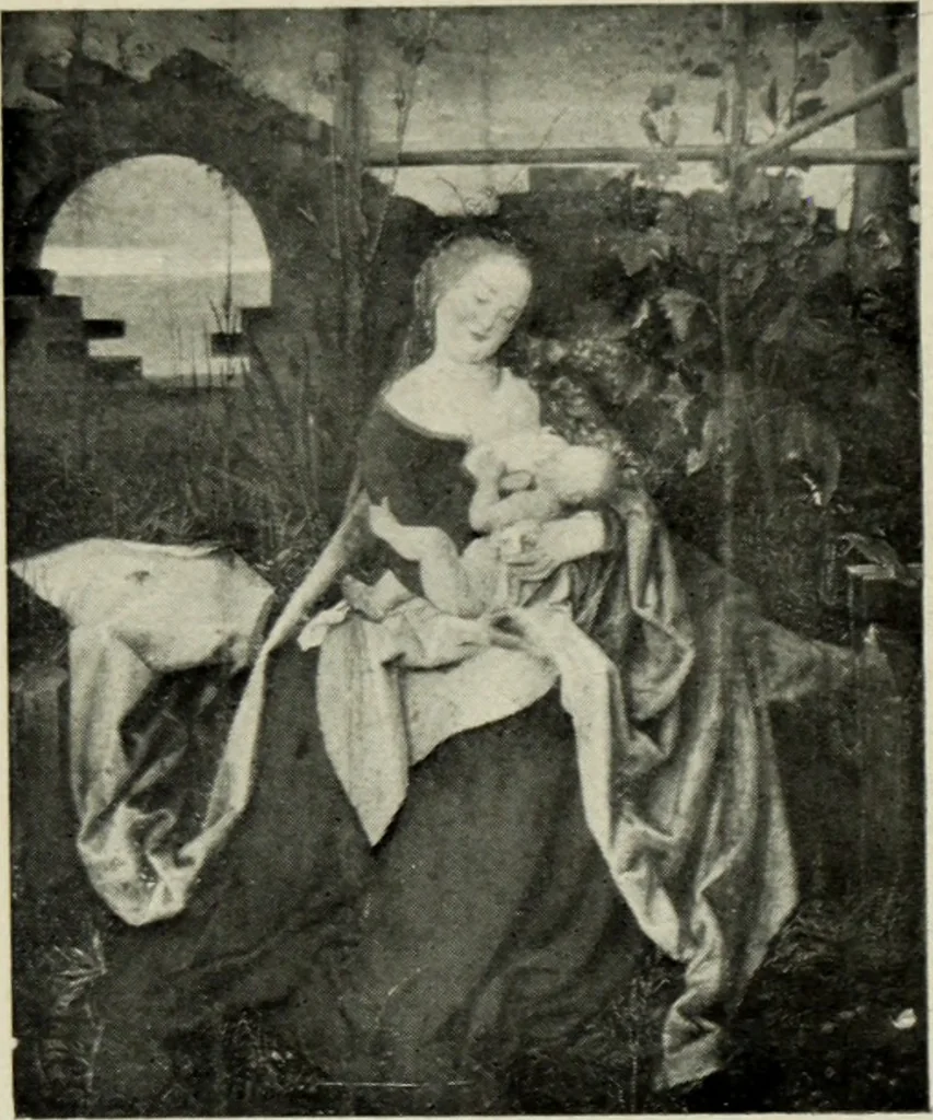An illustration from Galerie v Rudolfin, 1913, leaf 54